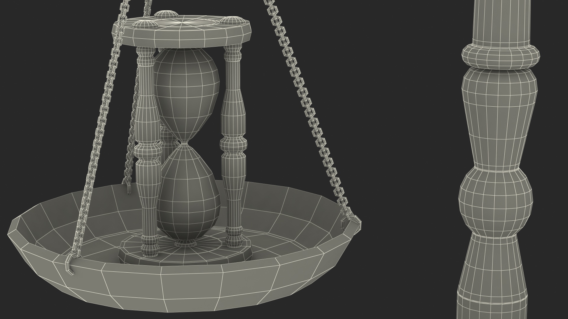 Time Or Money On The Scales 3D