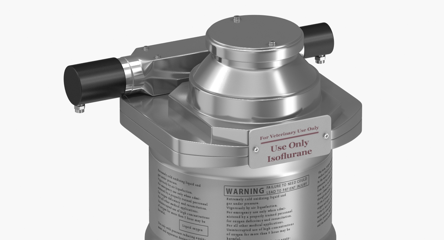 3D model Anesthesia Vaporizer