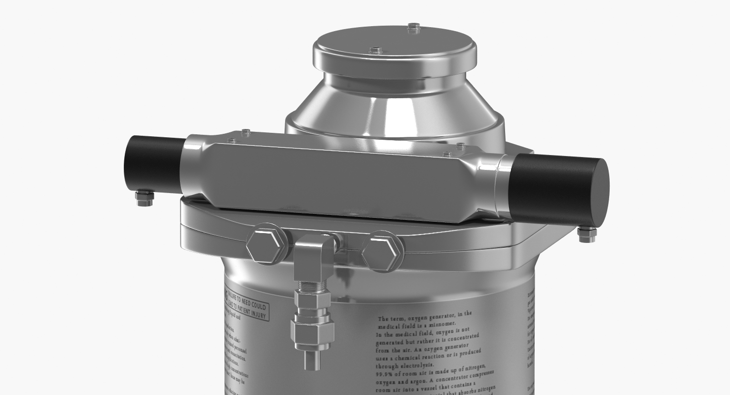 3D model Anesthesia Vaporizer