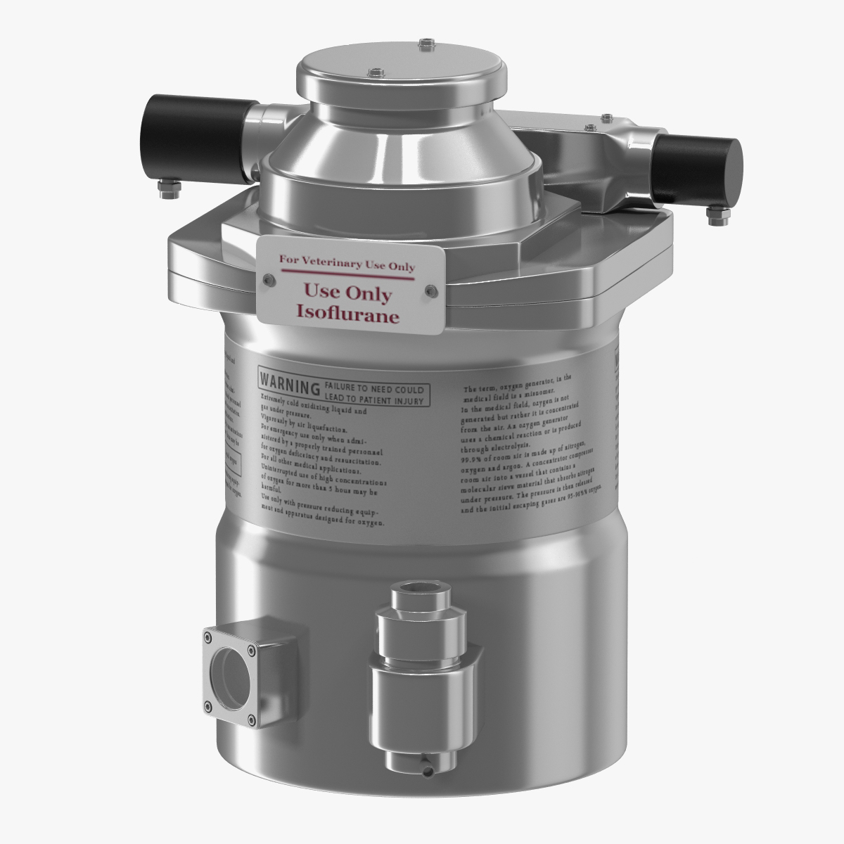 Anesthesia Vaporizer 3D Model