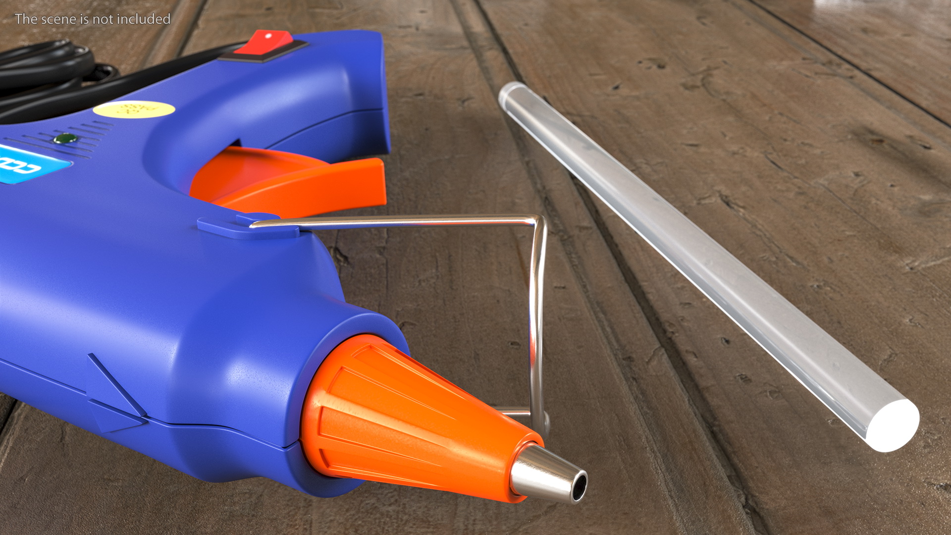 3D CCbetter Mini Hot Glue Gun Folded model