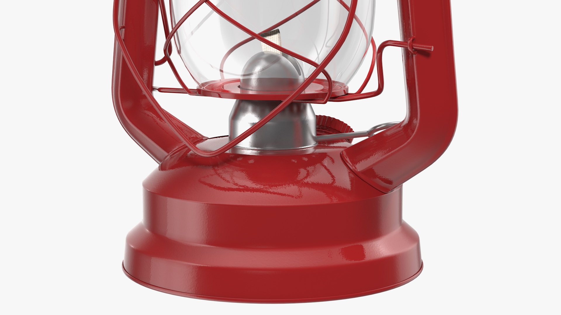 Retro Kerosene Lamp 3D model