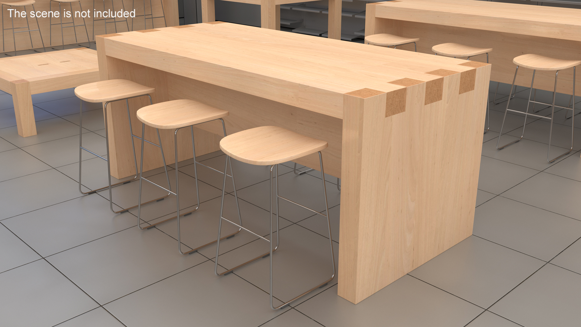Digital Equipment Store Exterior 3D