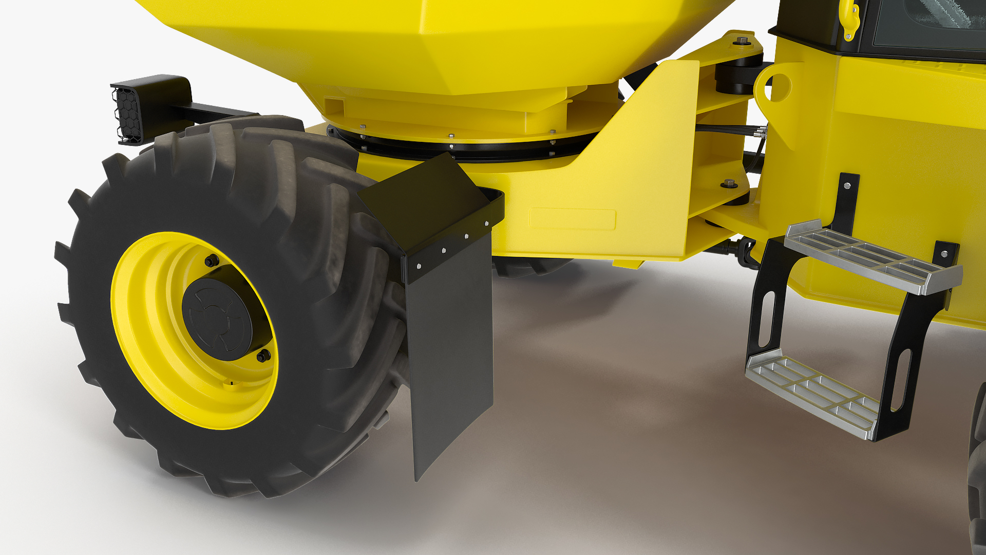 3D Cabbed Dumper Generic Rigged model