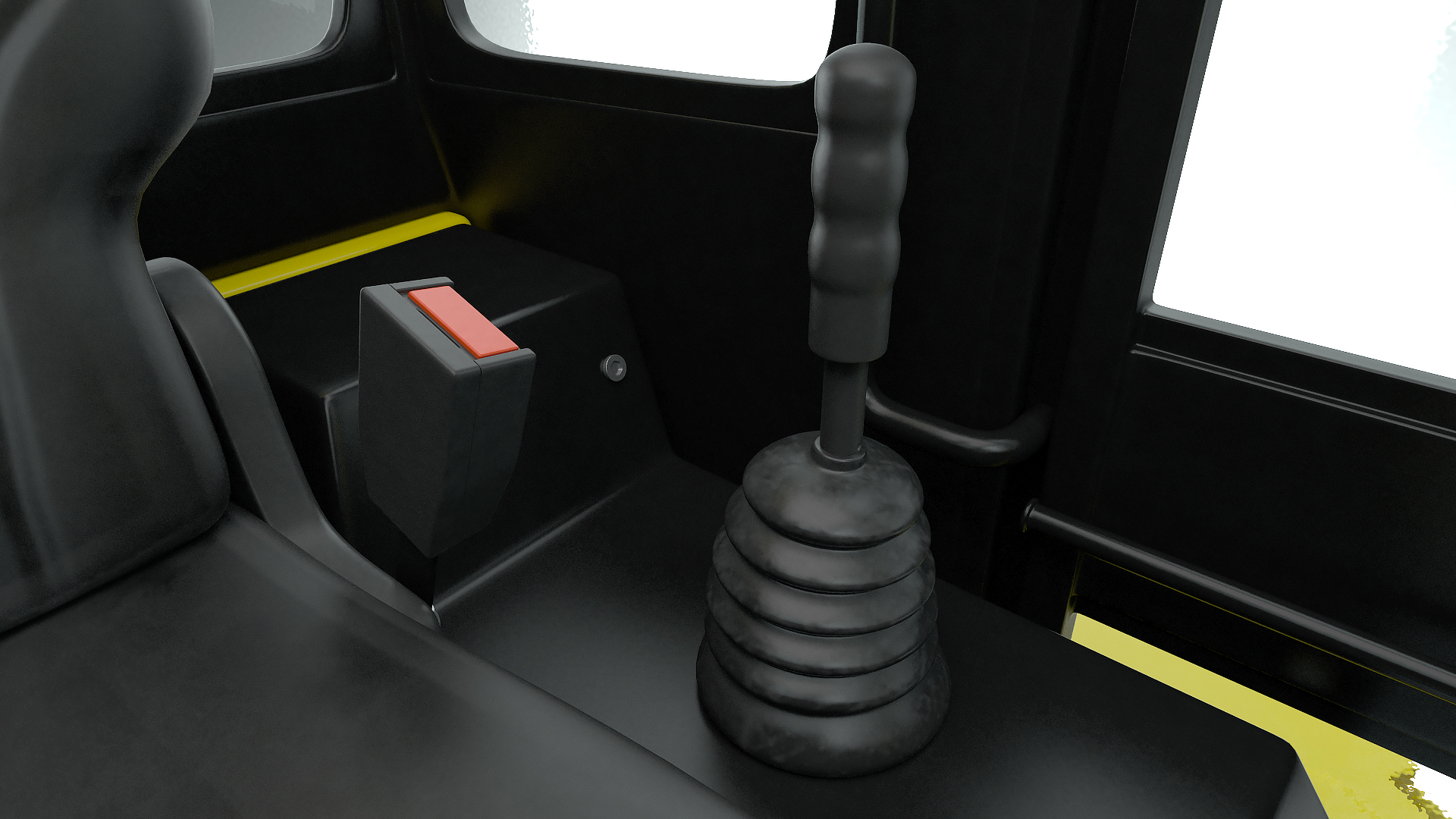 3D Cabbed Dumper Generic Rigged model