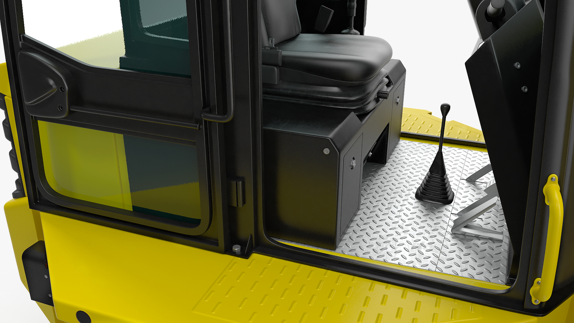 3D Cabbed Dumper Generic Rigged model