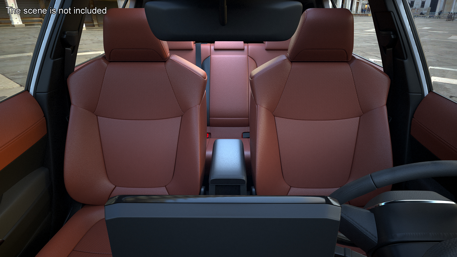 Toyota Corolla Cross 2023 White Color Rigged 3D model