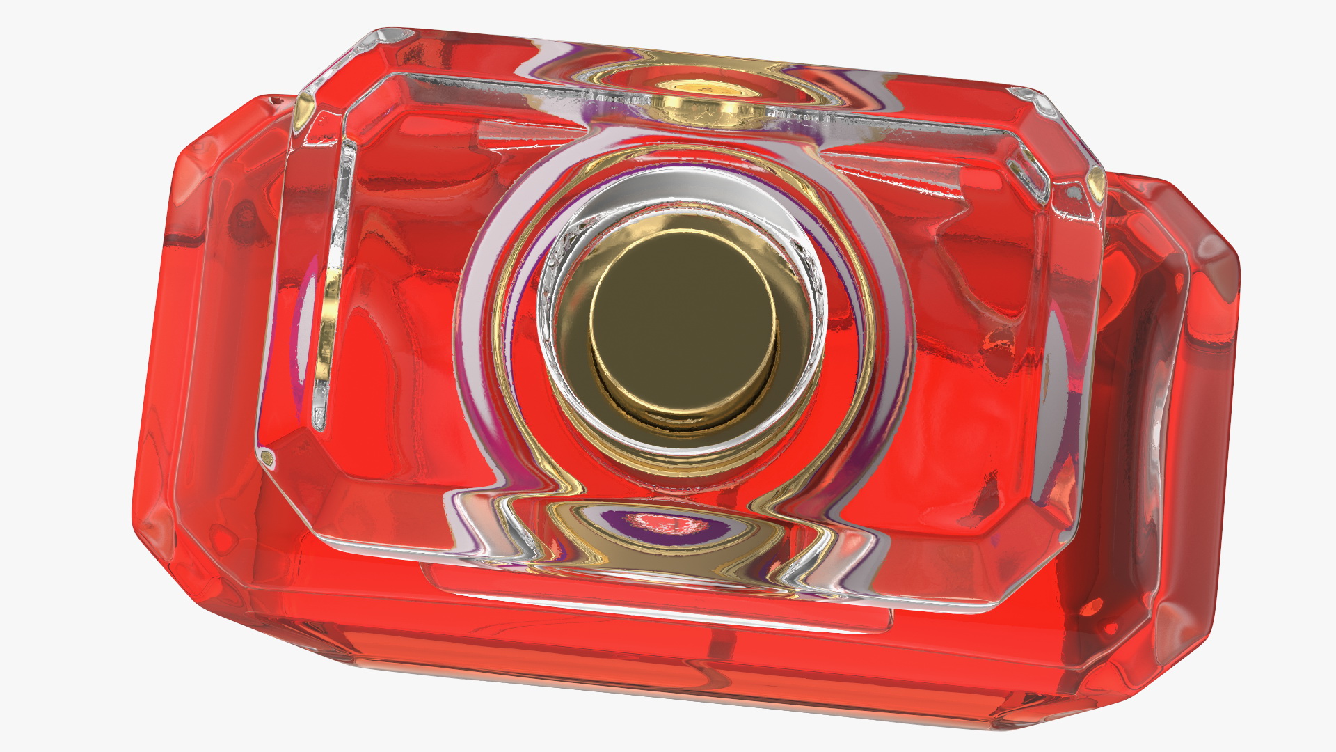 3D model Glass Perfume Bottle