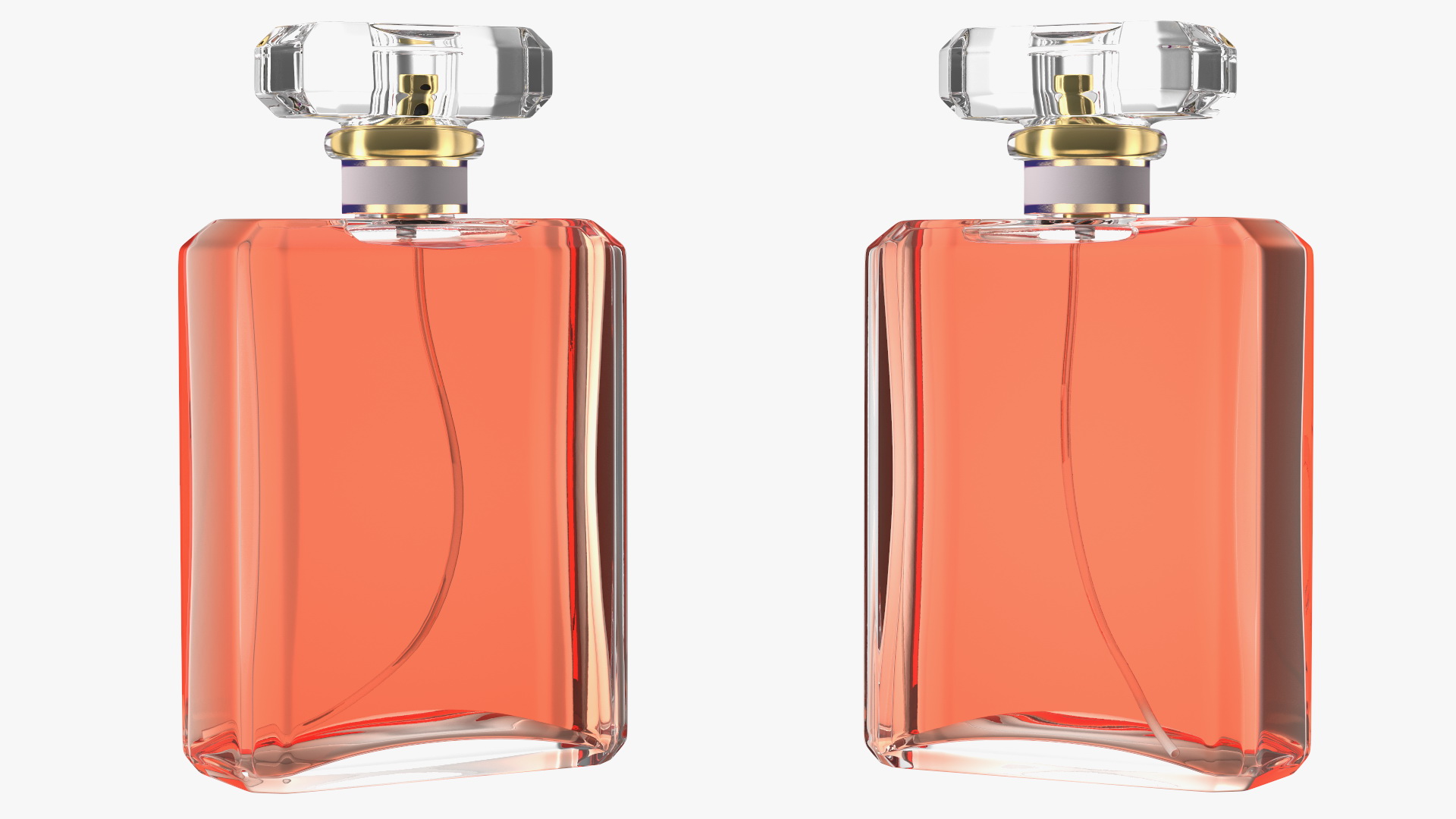 3D model Glass Perfume Bottle