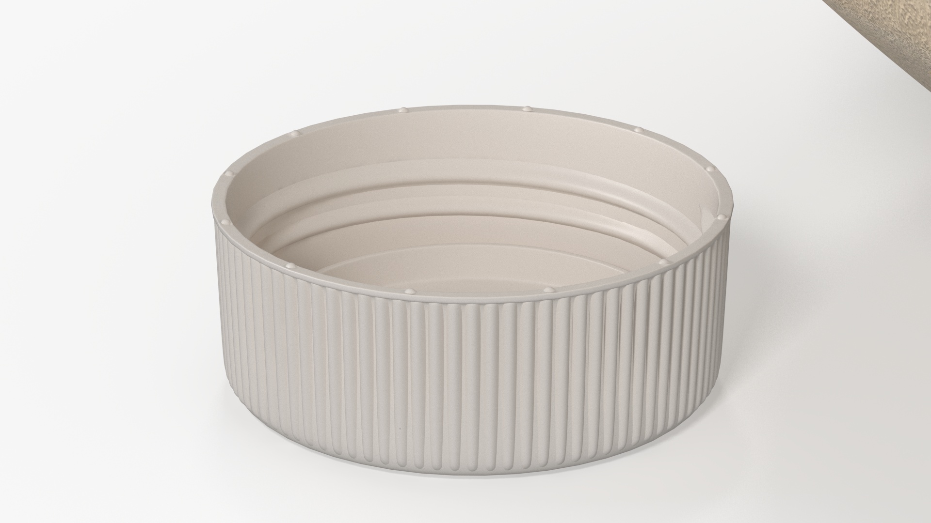 3D Young Shelled Tapped Coconut model