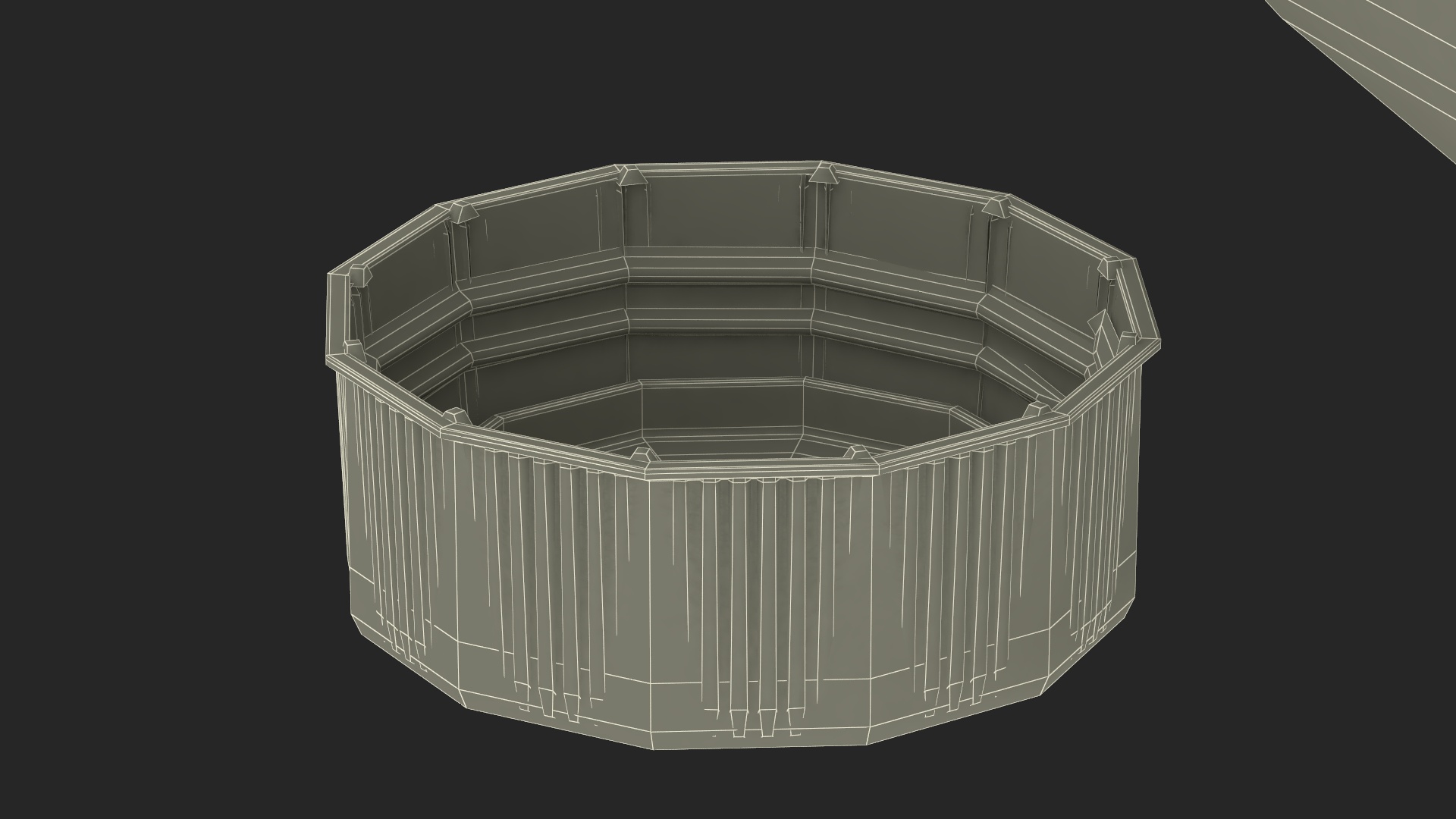 3D Young Shelled Tapped Coconut model