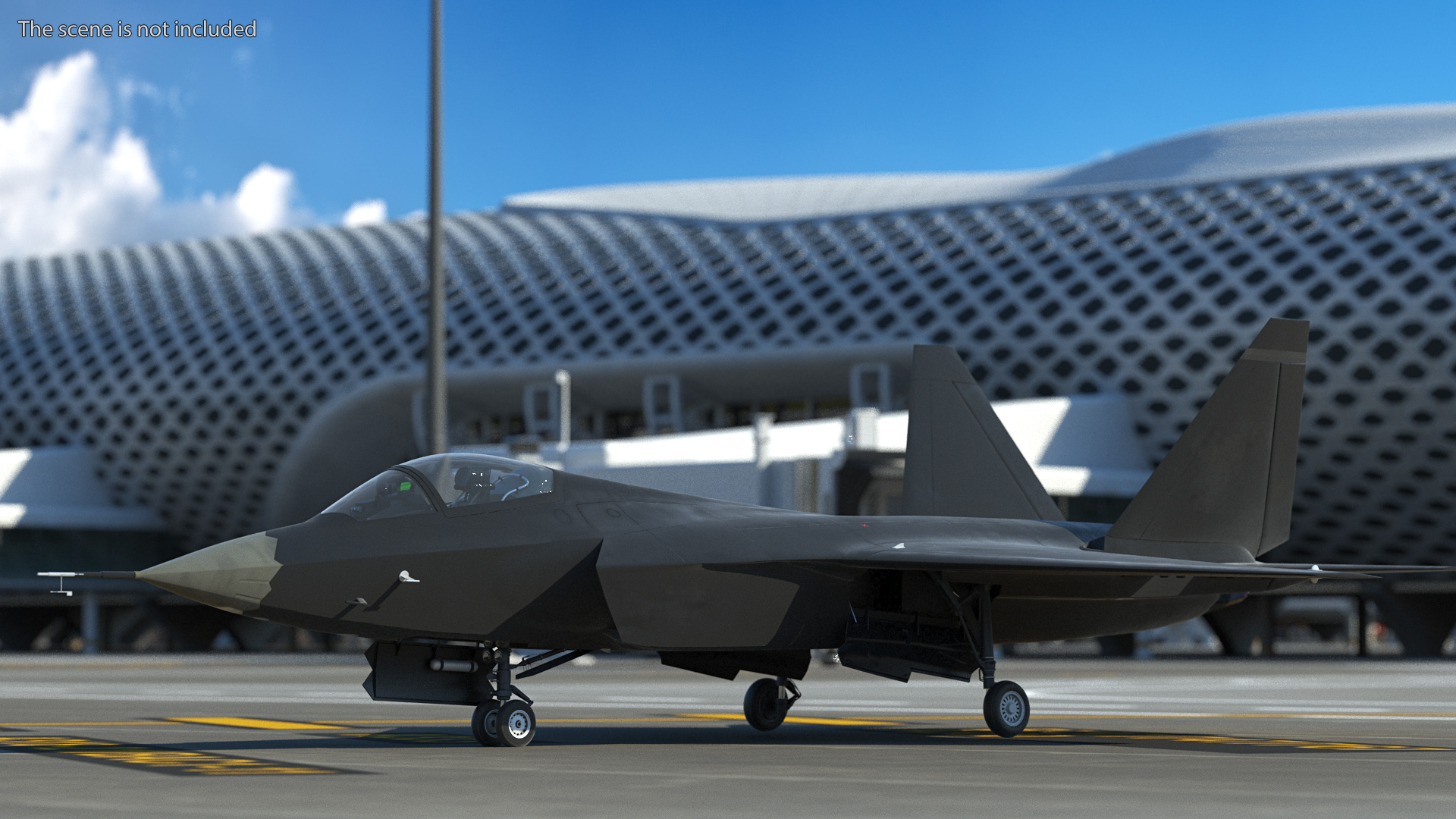 3D Multirole Jet Fighter