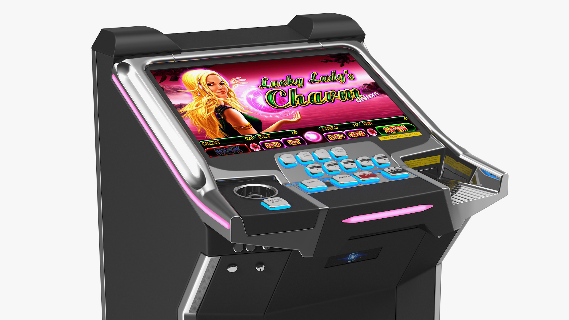 3D model NOVOSTAR VIP Royal 265 Button Panel