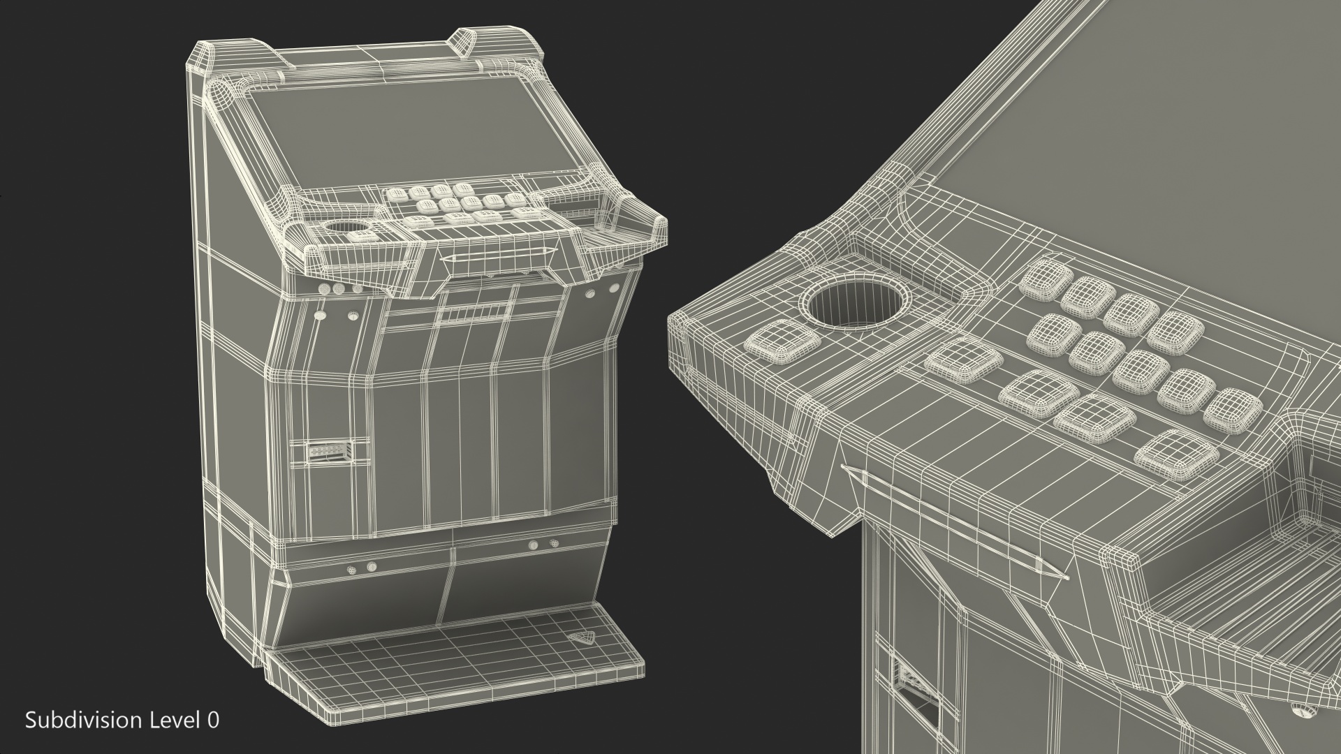 3D model NOVOSTAR VIP Royal 265 Button Panel