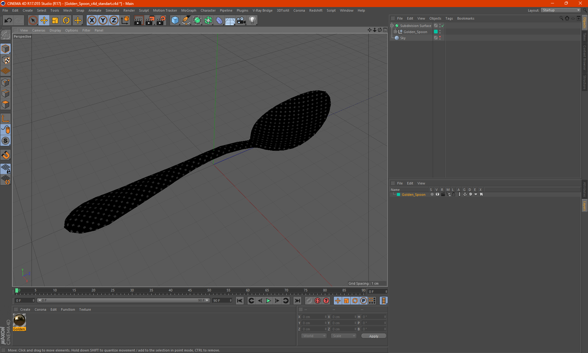 Golden Spoon 3D