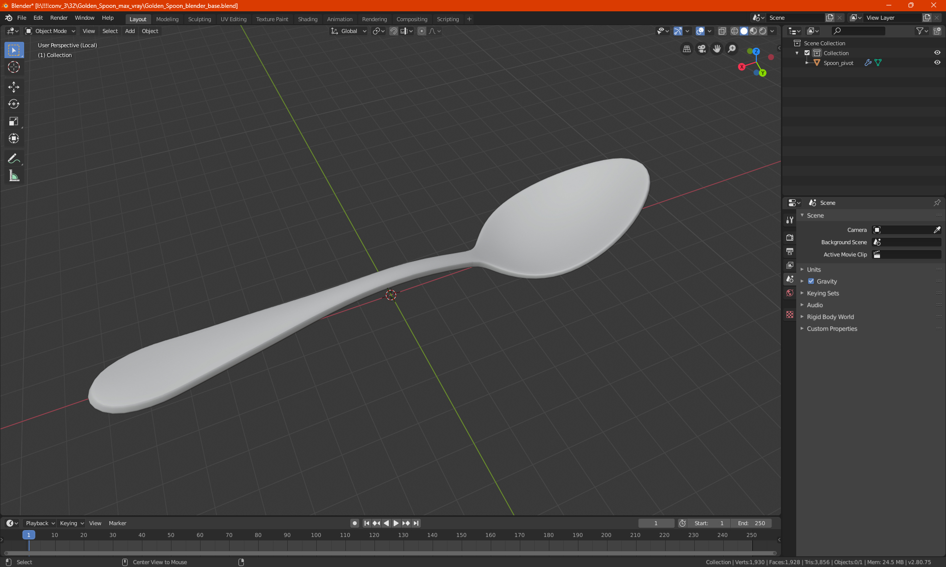 Golden Spoon 3D