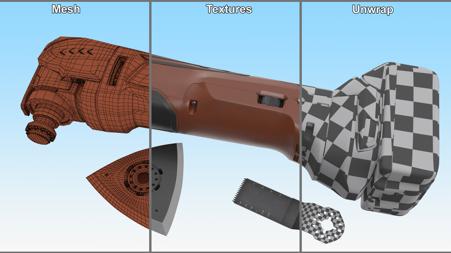 3D model Multi Purpose Oscillating Tool