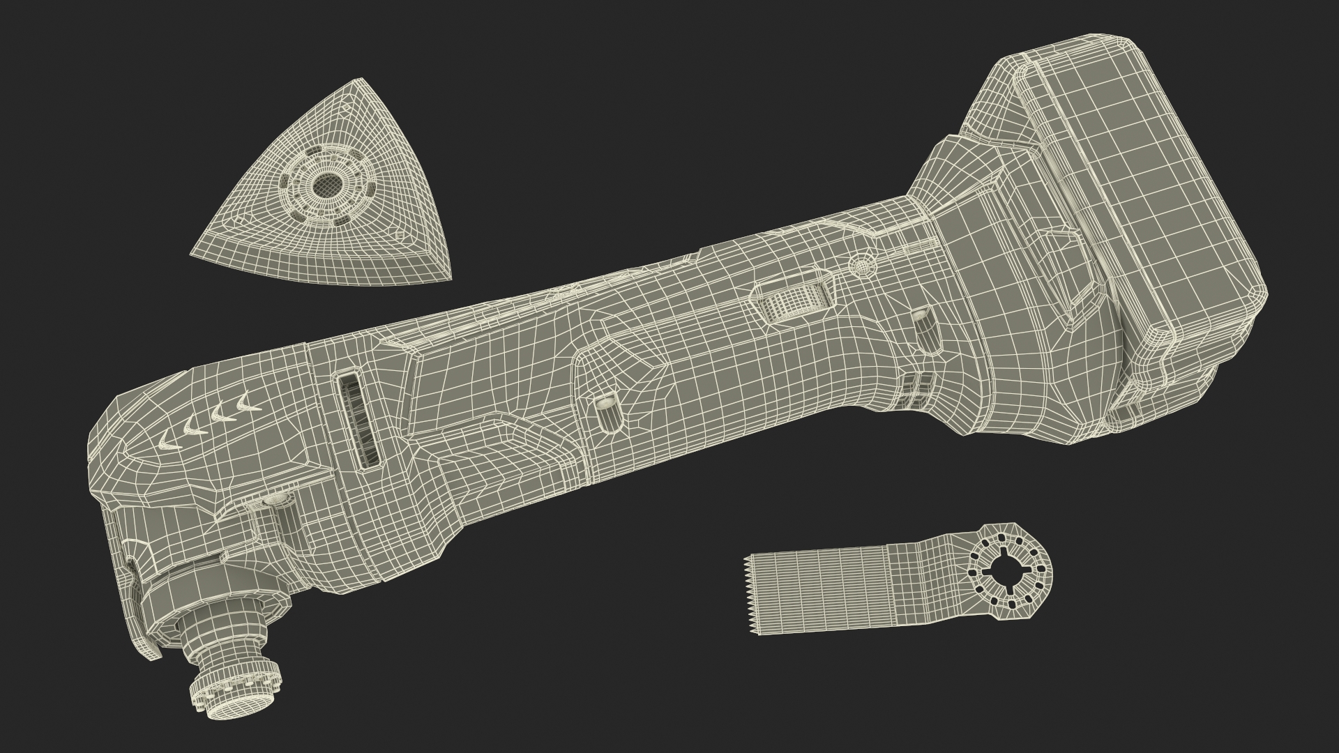 3D model Multi Purpose Oscillating Tool