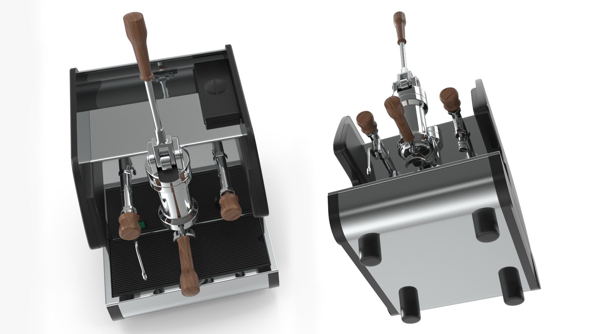 3D Commercial Single Group Lever Espresso Machine