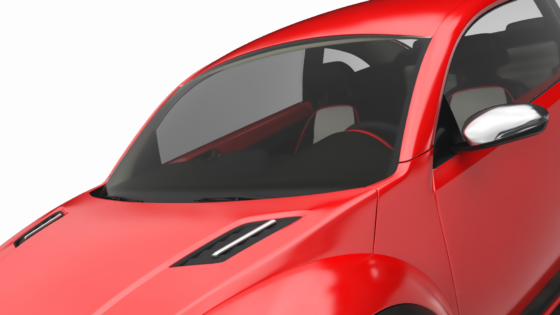 Volkswagen Beetle Compact Car 3D model