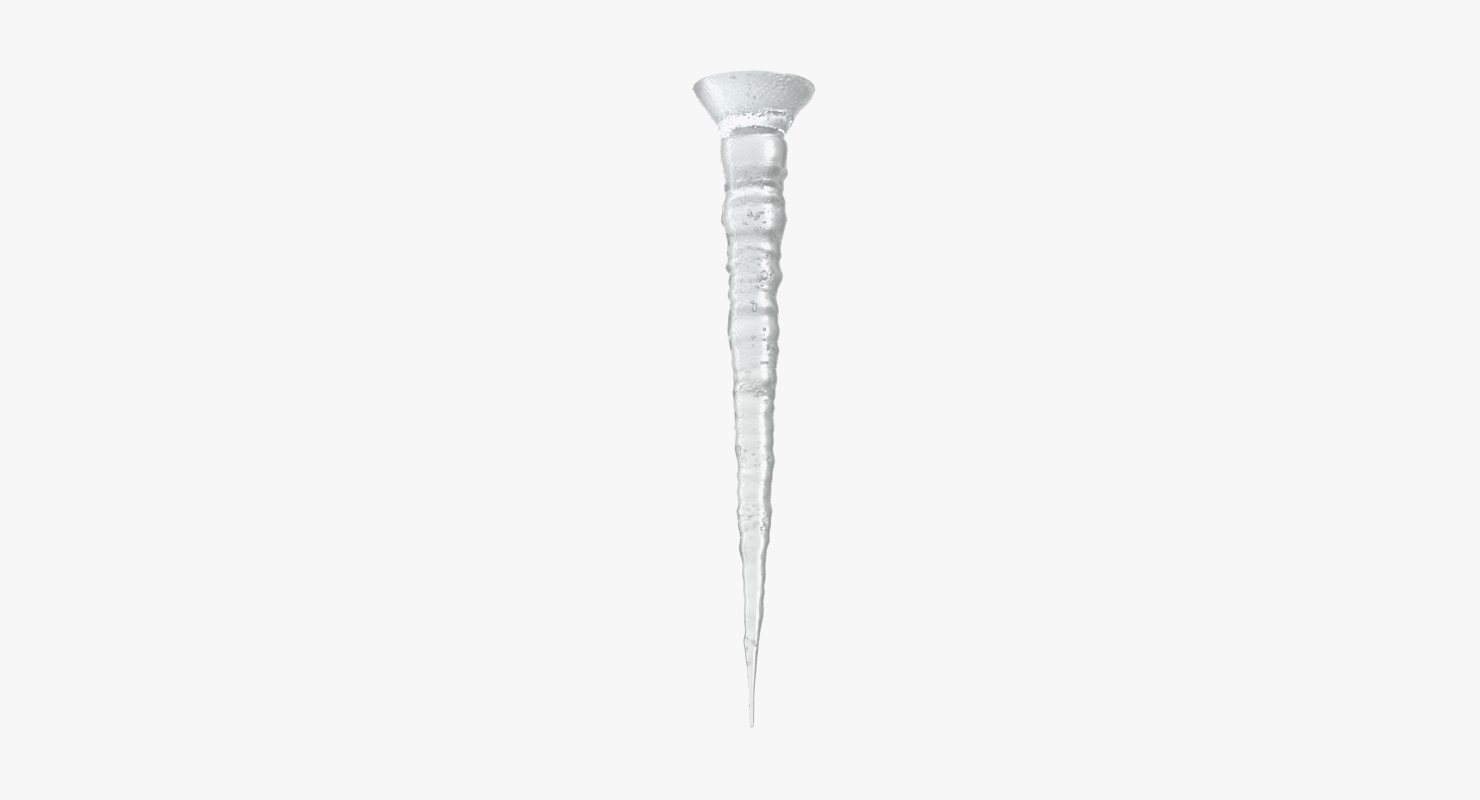 3D Single Icicle model
