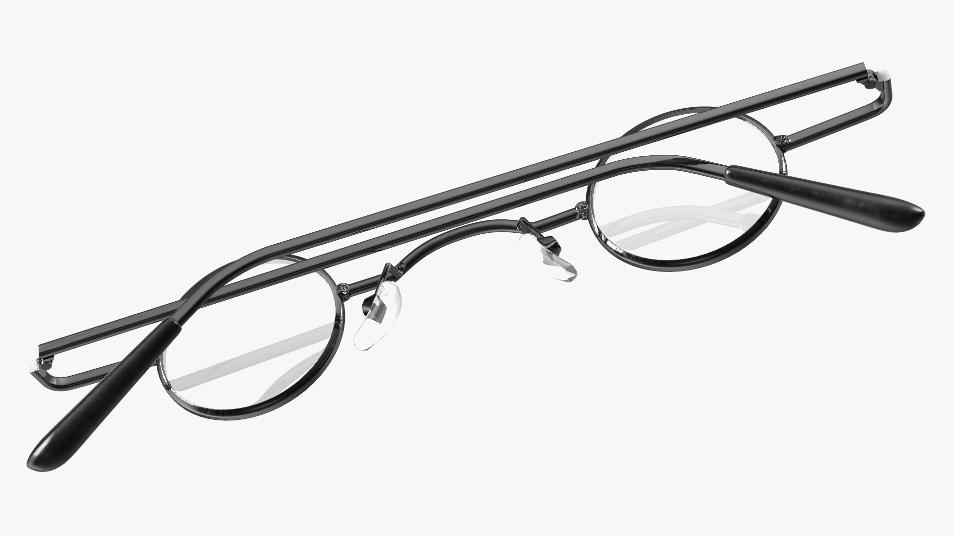 3D model Super Small Round Glasses