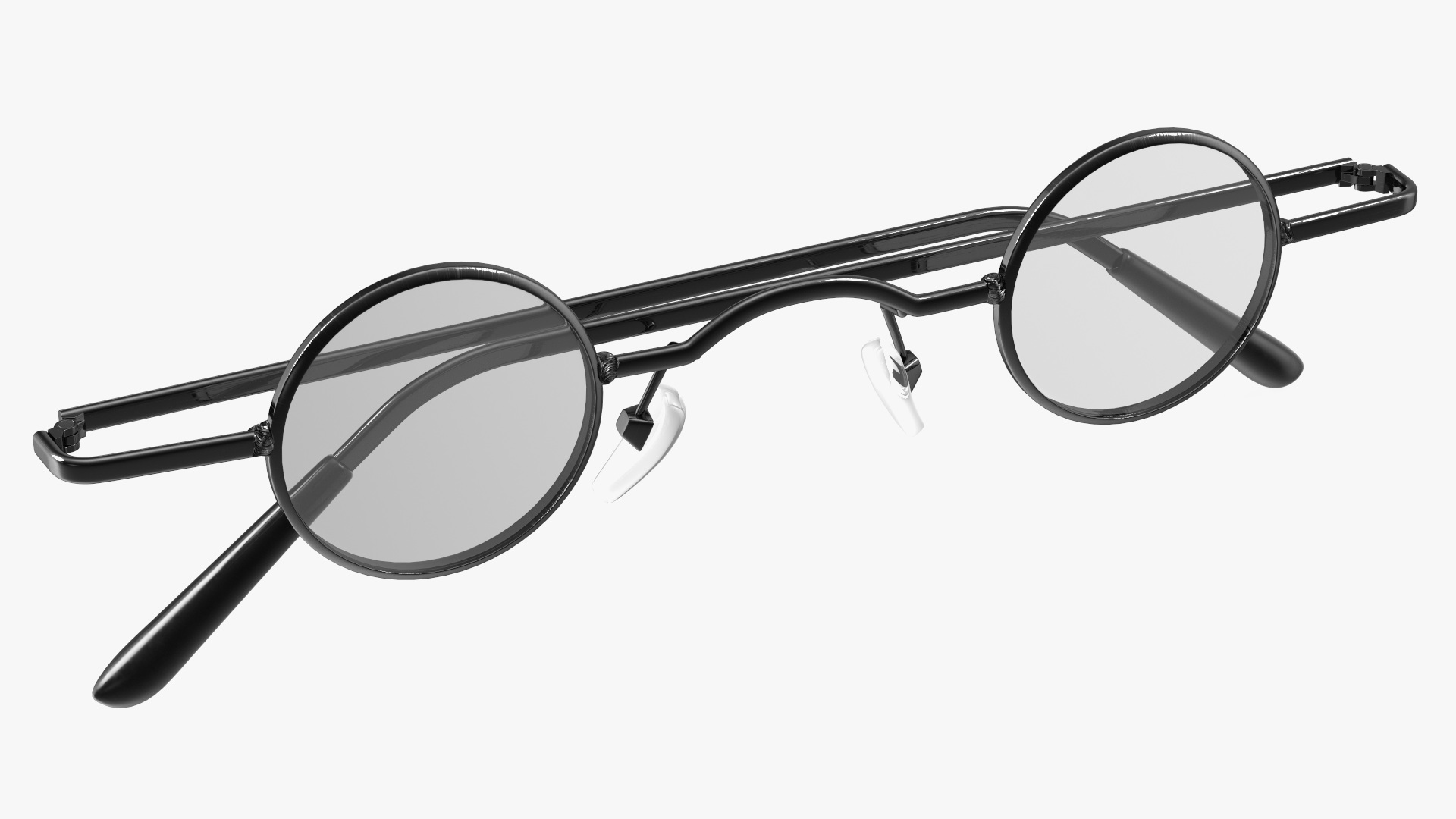 3D model Super Small Round Glasses