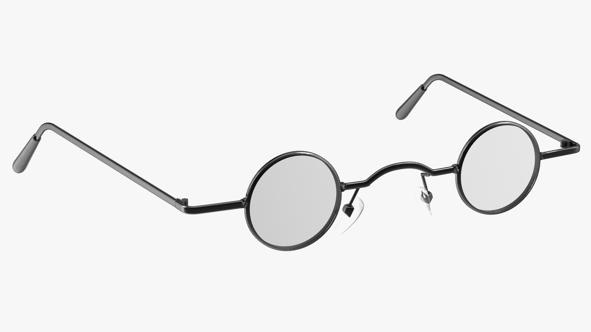 3D model Super Small Round Glasses