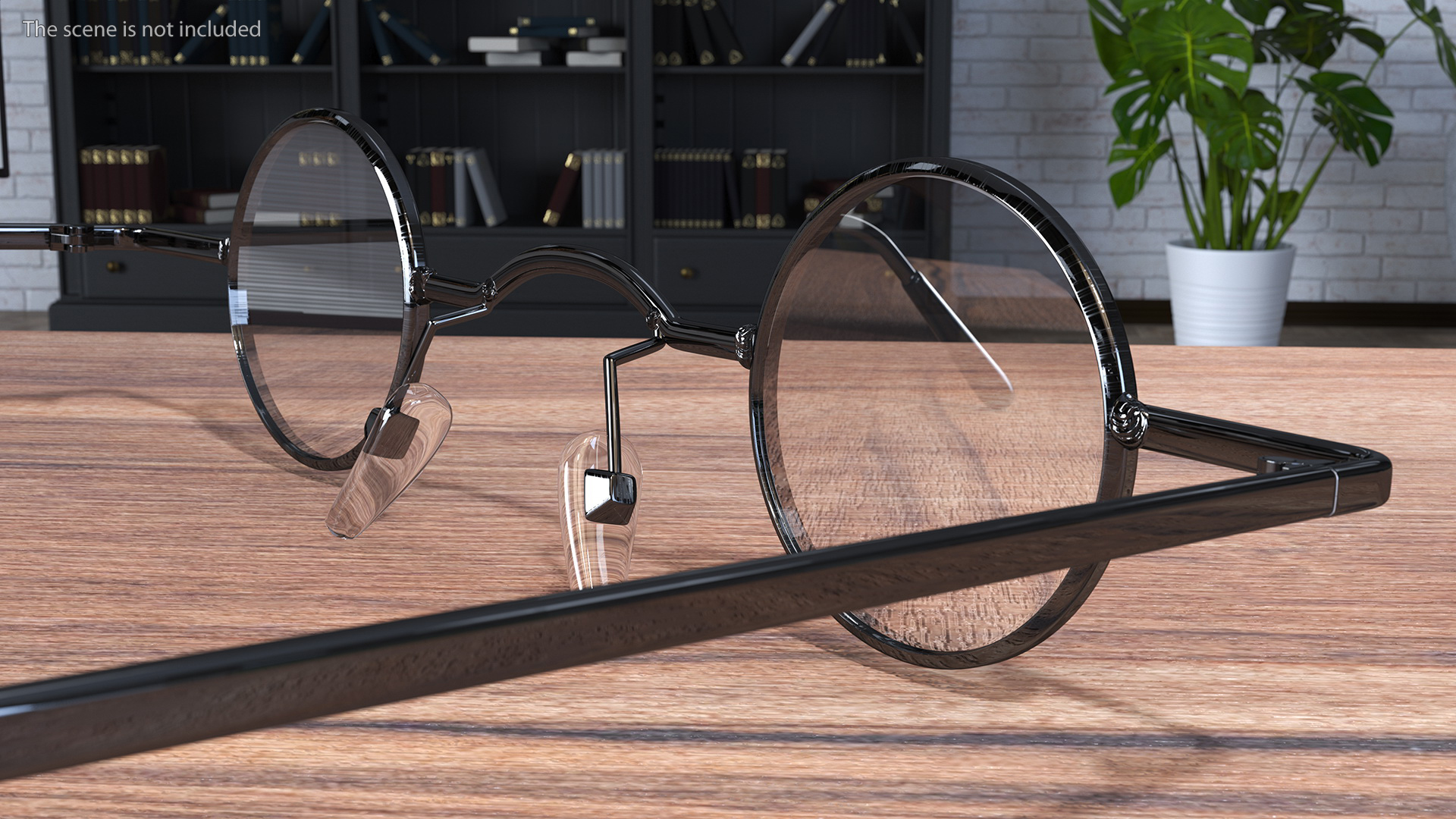 3D model Super Small Round Glasses