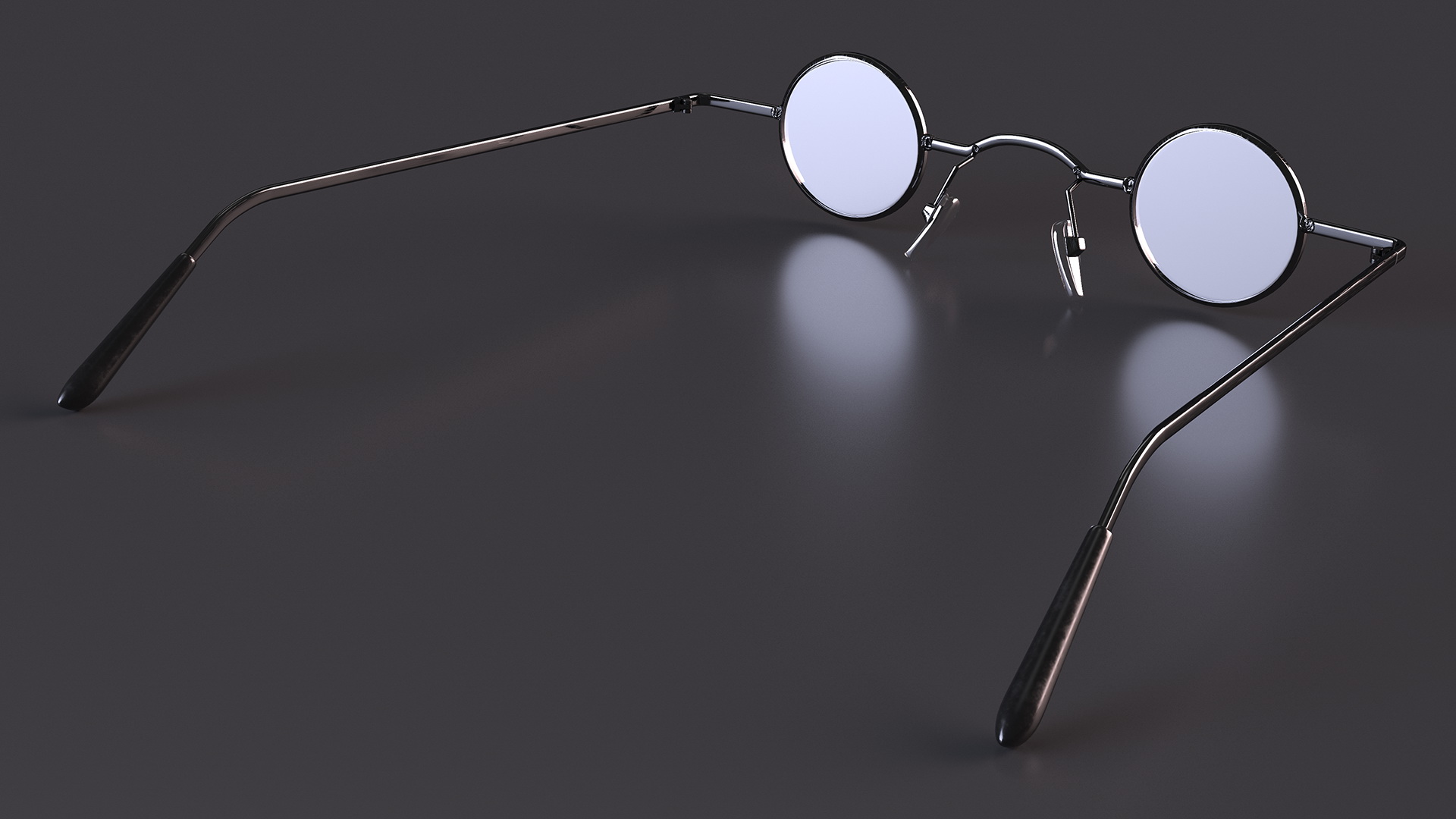 3D model Super Small Round Glasses