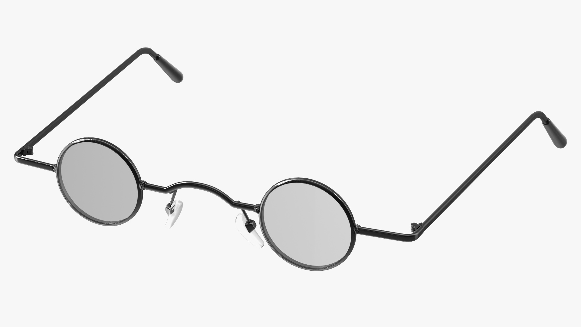 3D model Super Small Round Glasses