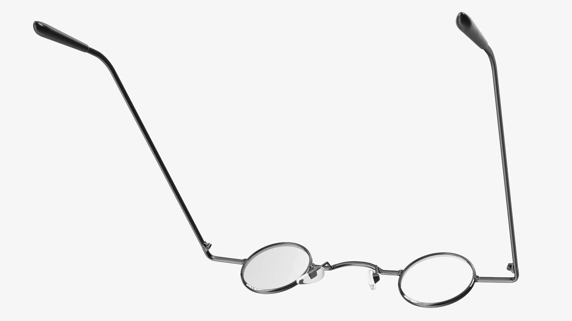 3D model Super Small Round Glasses