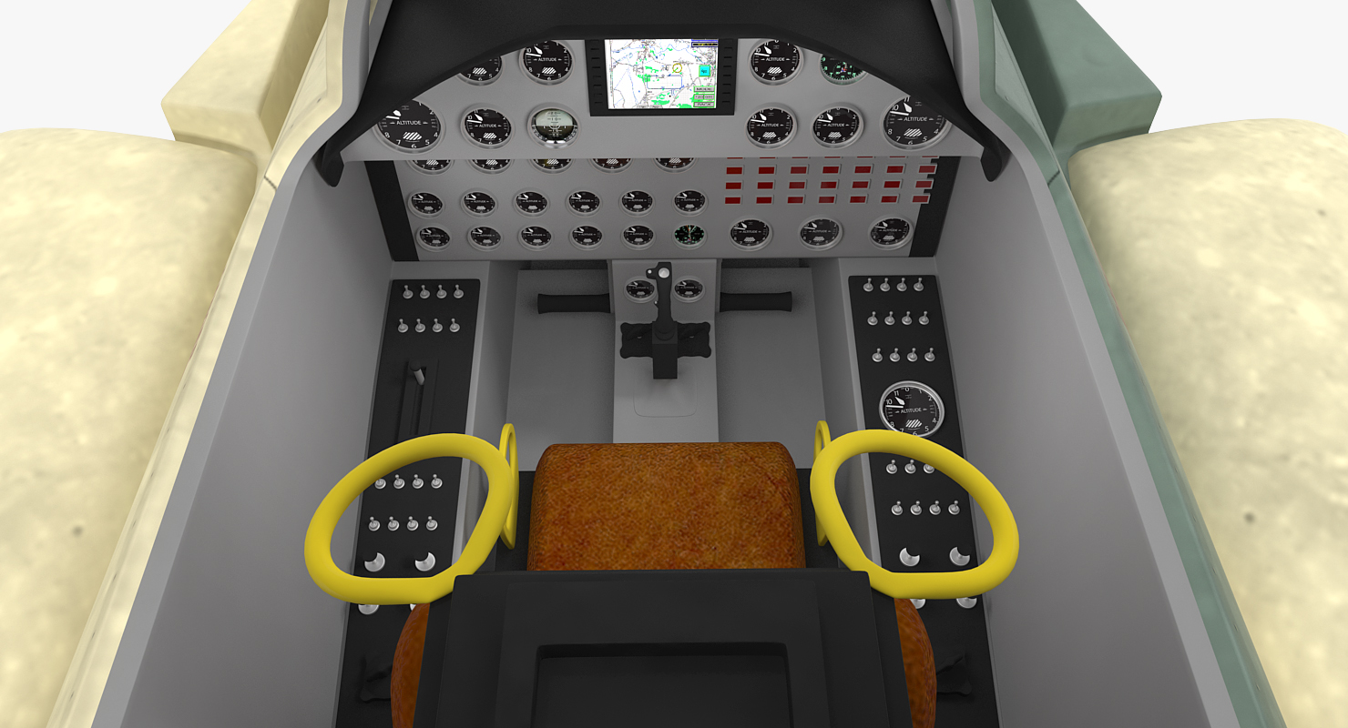 3D model F 4E Kurnass Israeli Air Force