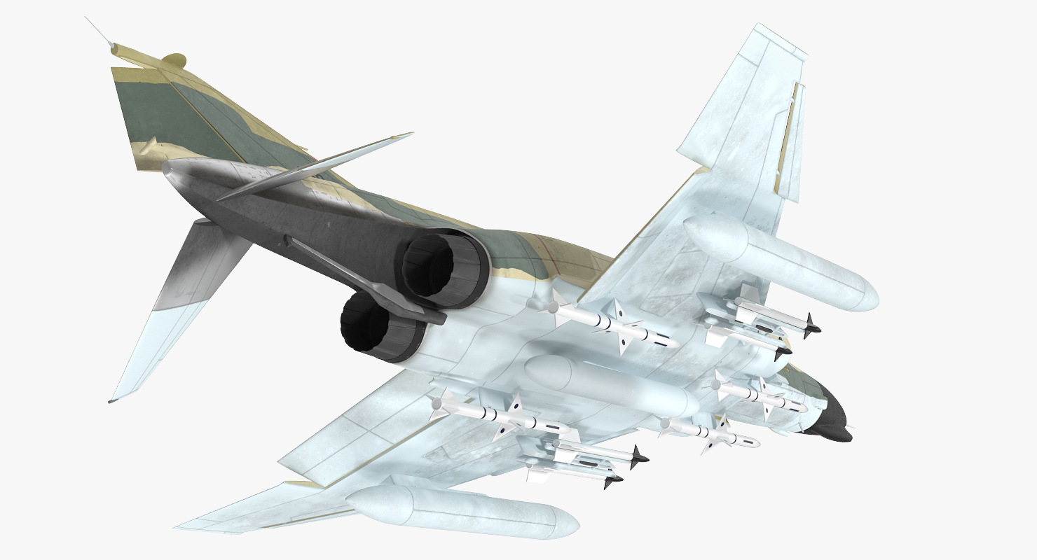 3D model F 4E Kurnass Israeli Air Force