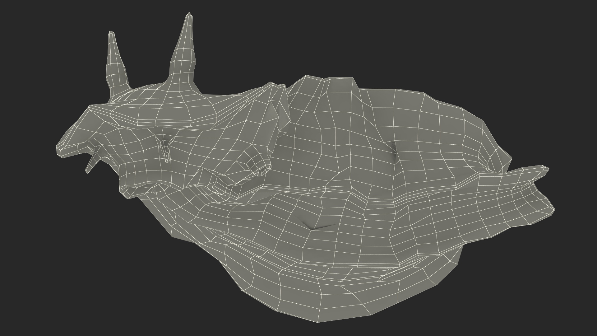 3D Kubaryana Sea Slug model