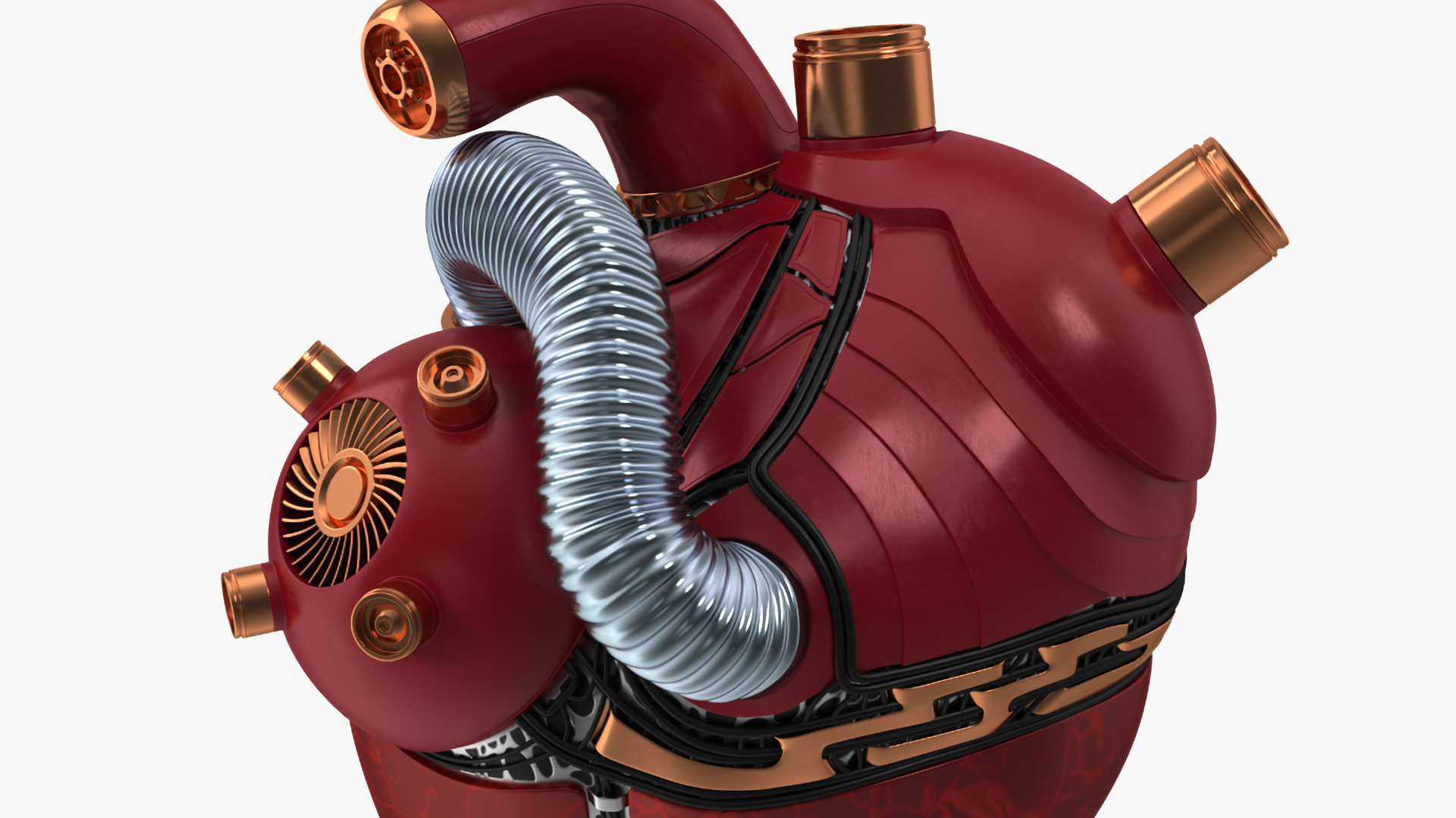 3D Bionic Robot Heart model