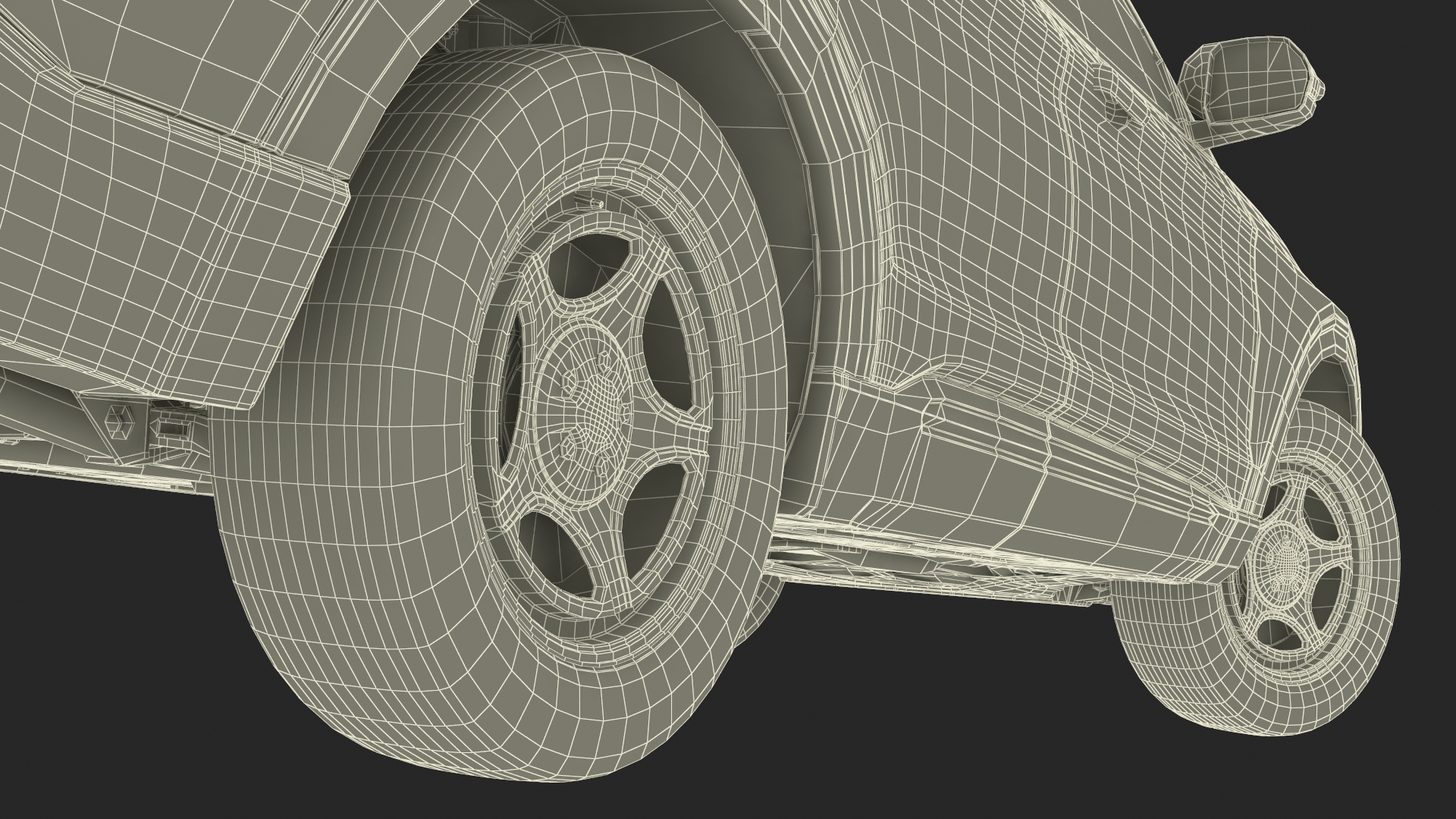 Ford Police Interceptor Utility Hybrid AWD Rigged 3D model