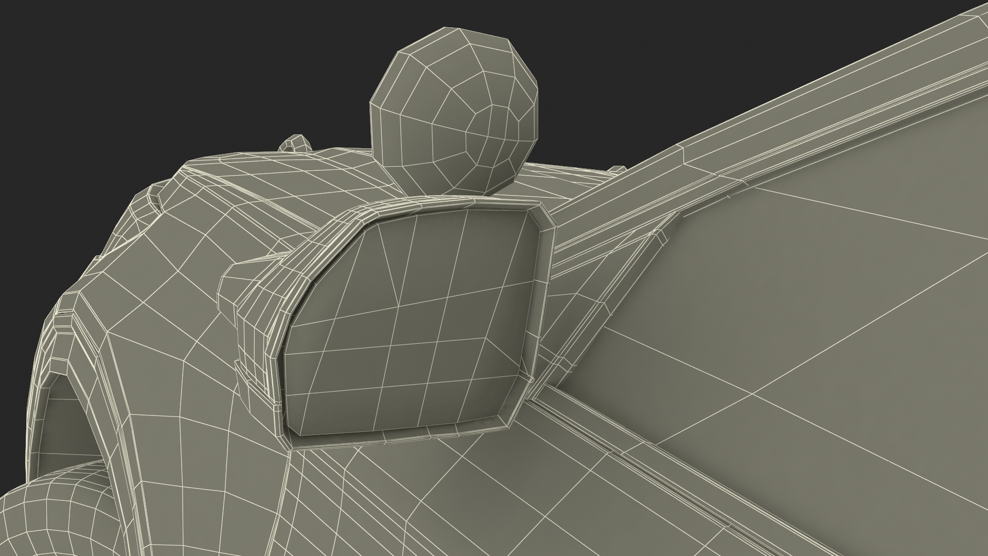 Ford Police Interceptor Utility Hybrid AWD Rigged 3D model