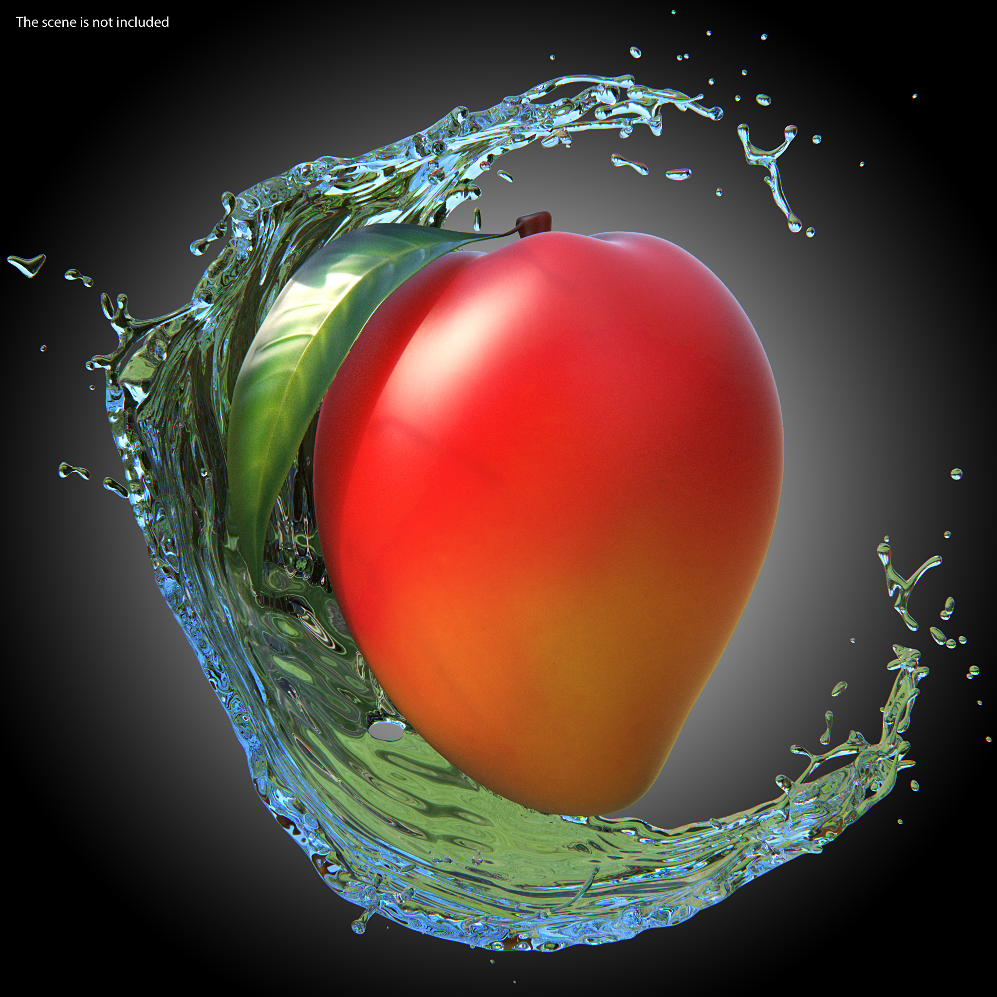 Fresh Mango Fruit 3D