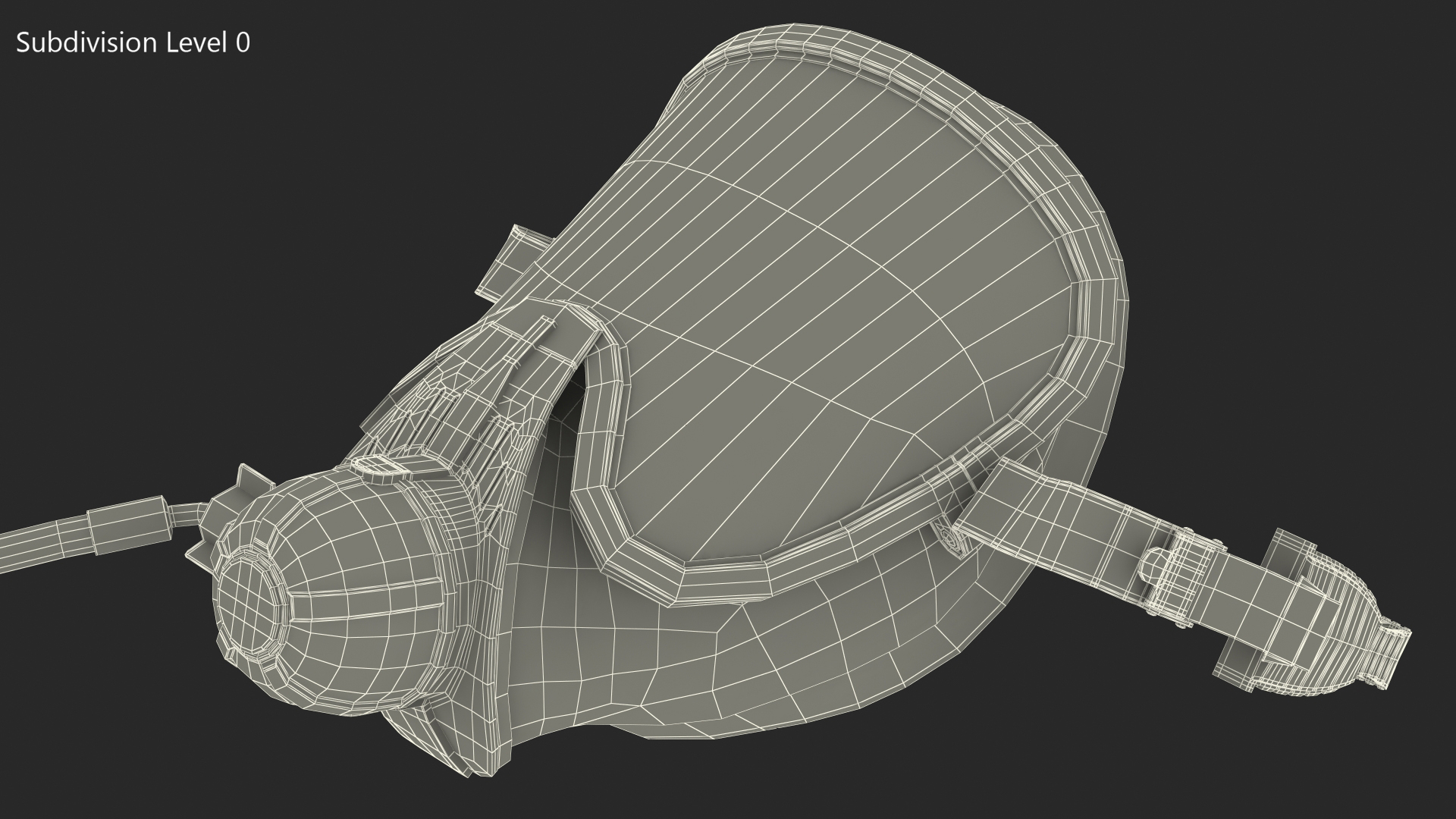 3D model Respirator Full Mask