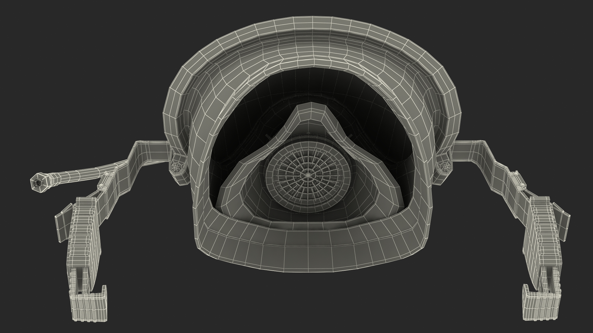 3D model Respirator Full Mask