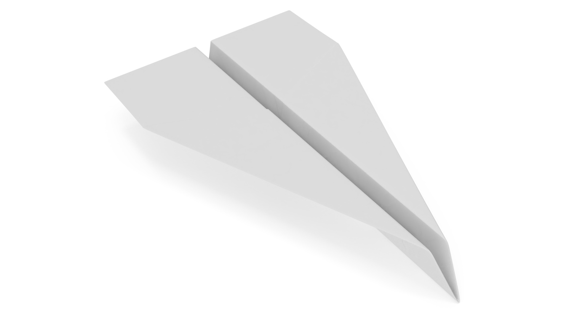 Paper Airplane 3D model