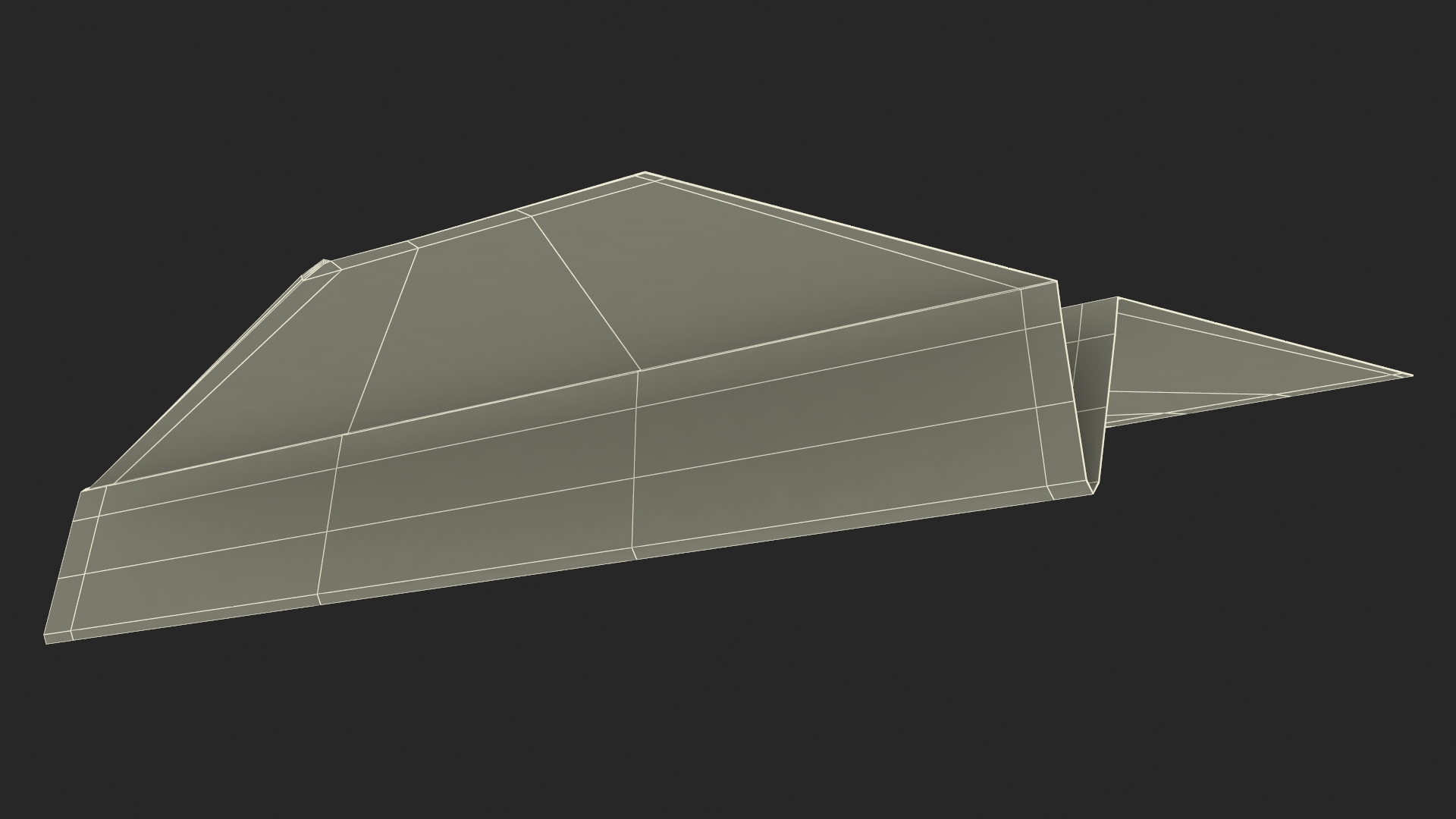 Paper Airplane 3D model