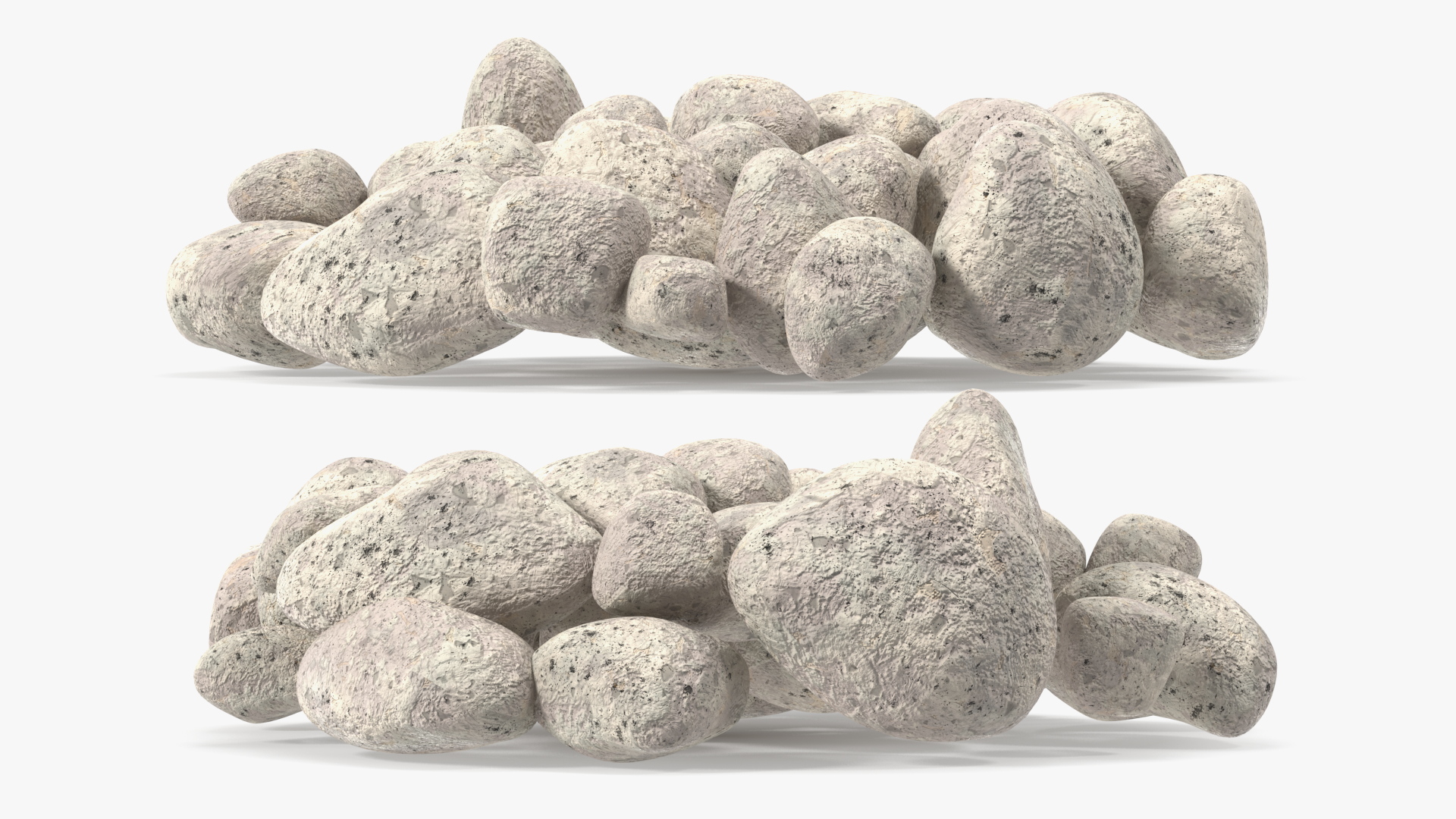 3D Grill Lava Rocks
