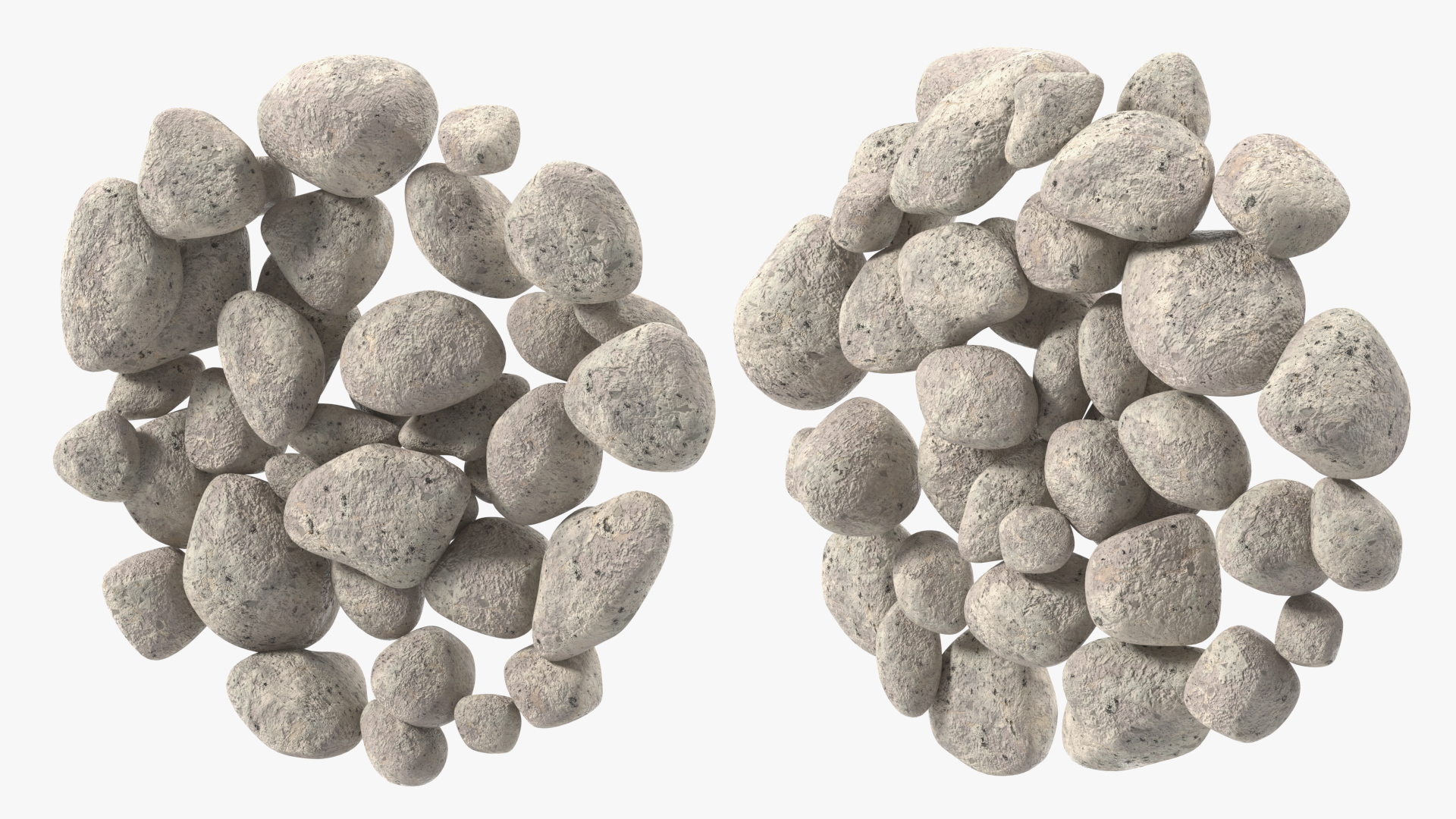 3D Grill Lava Rocks