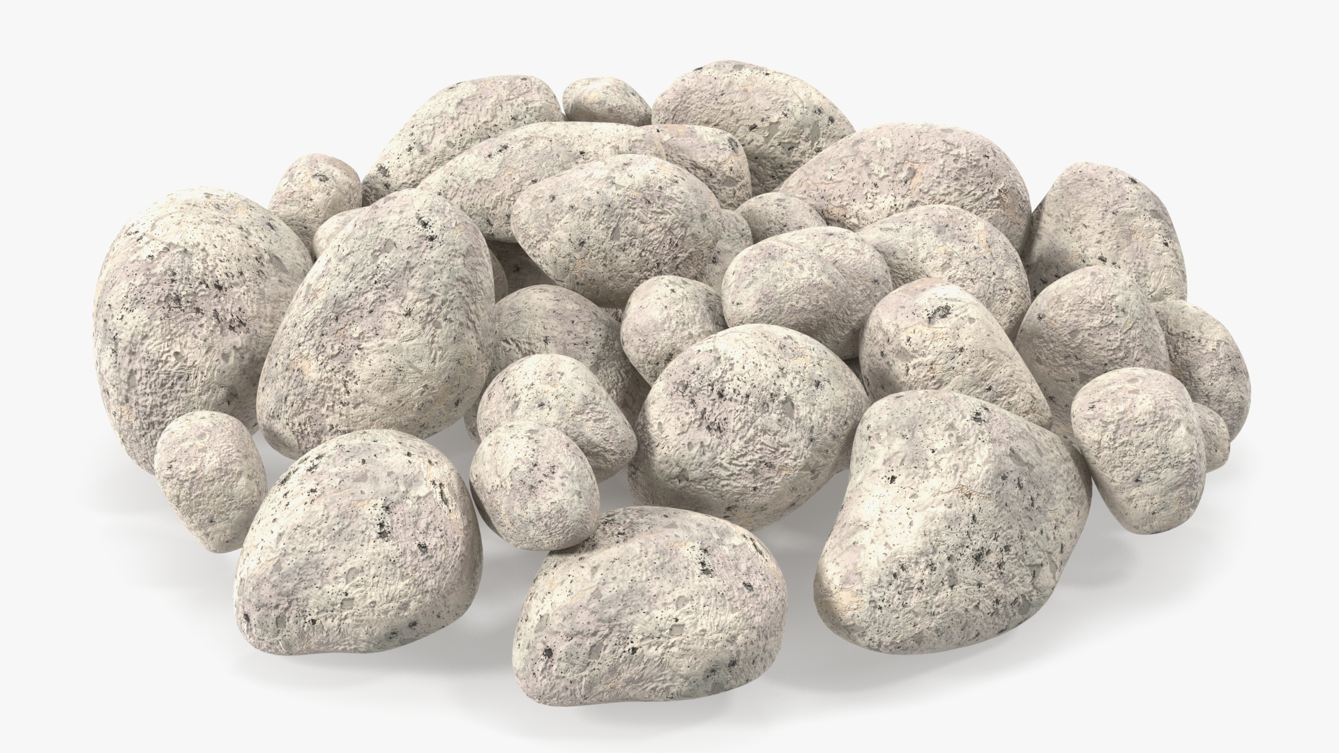3D Grill Lava Rocks