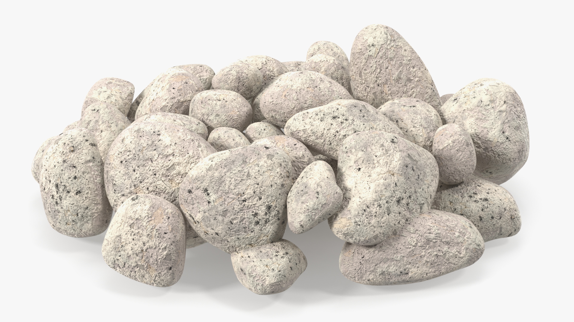 3D Grill Lava Rocks