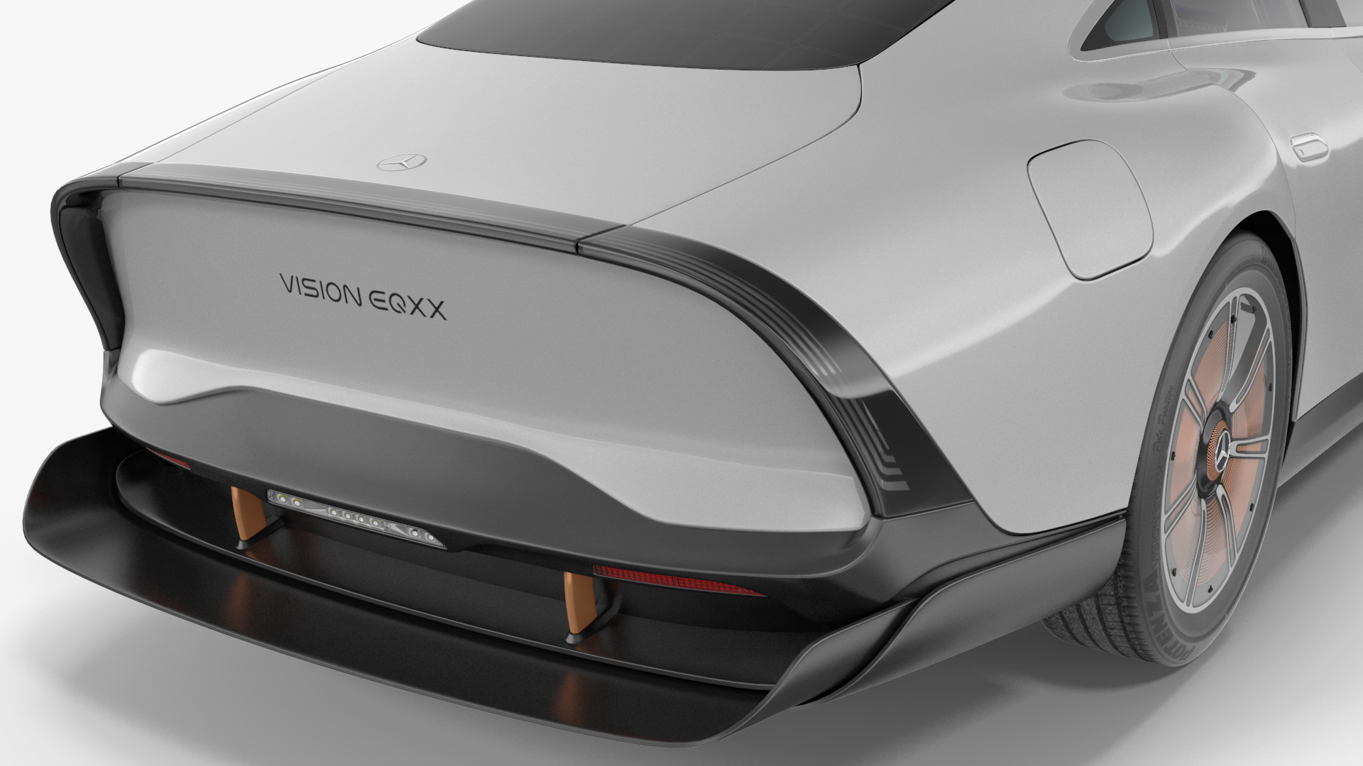 3D Concept Car Mercedes Benz VISION EQXX Simple Interior model