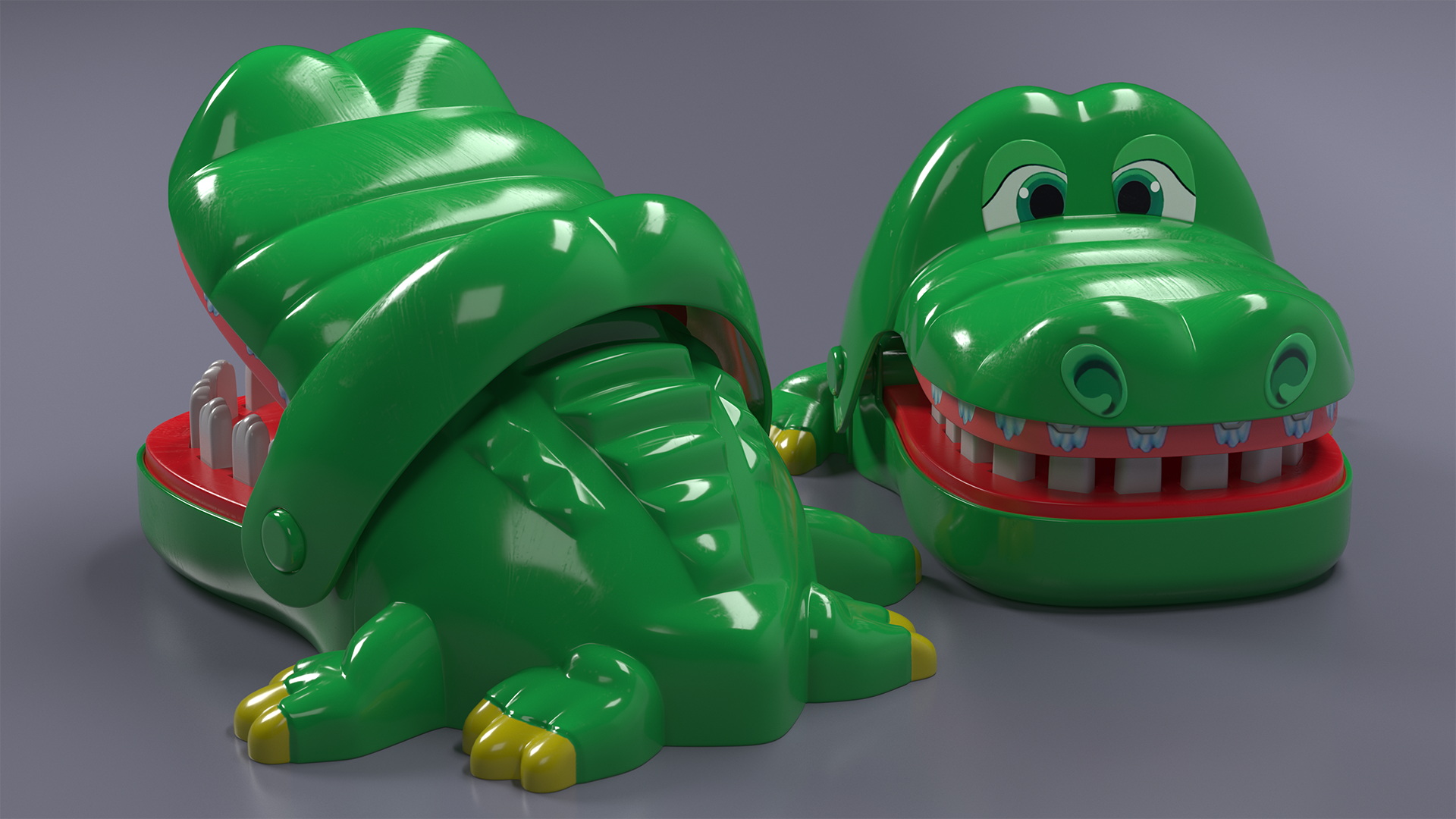 Crocodile Dentist Toy for 3D Print 3D model