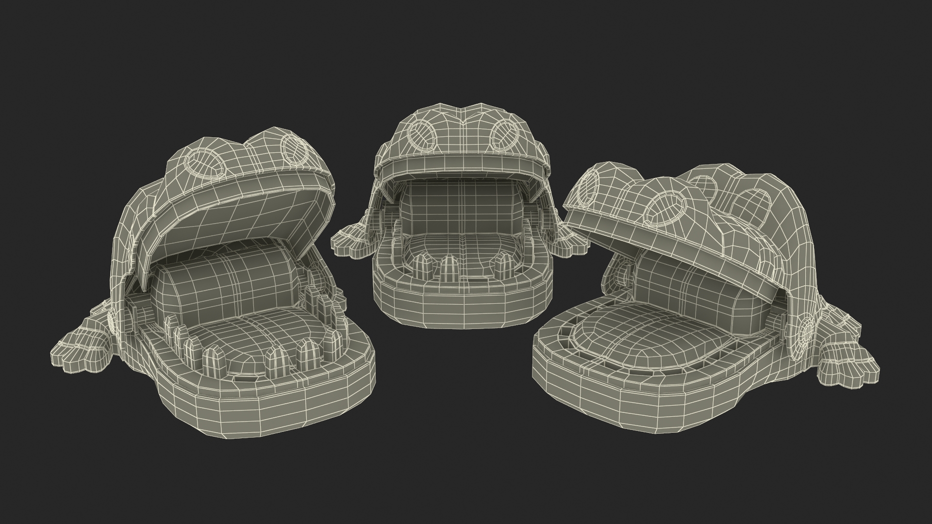 Crocodile Dentist Toy for 3D Print 3D model